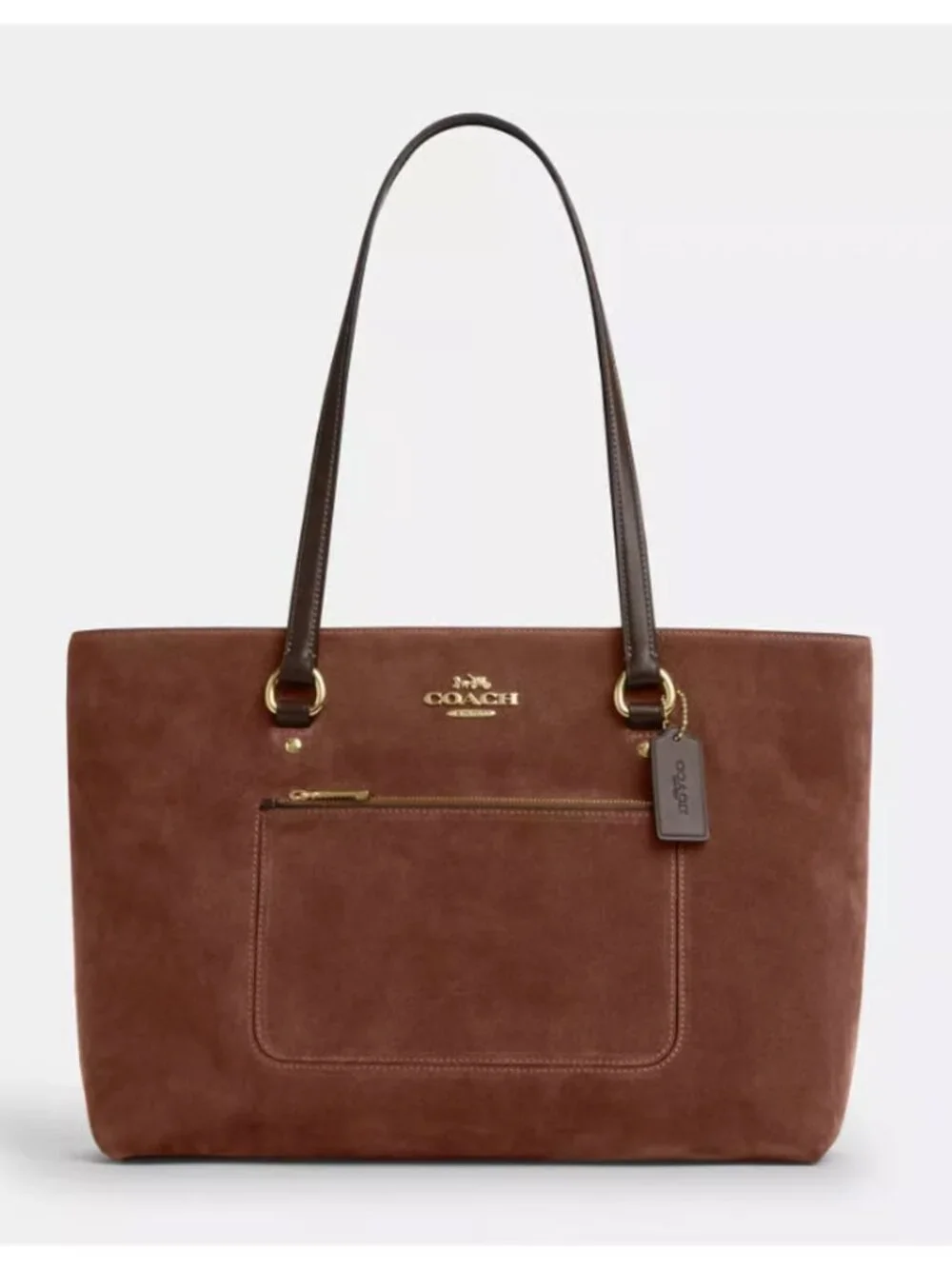 Station Tote Bag Suede Ccc77 So Popular!